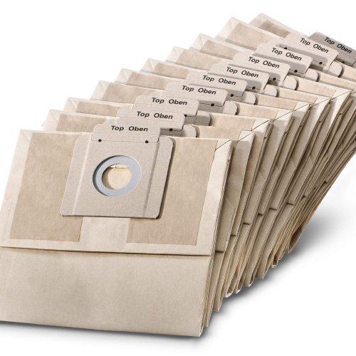 Papierowe worki filtracyjne do T12/1 (10 szt.) Kärcher