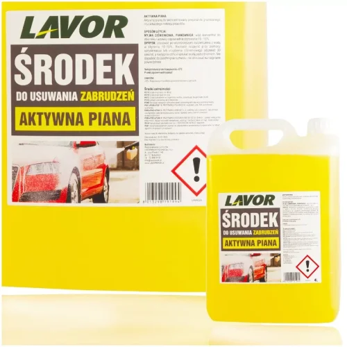 Aktywna piana do mycia auta Lavor koncentrat (4 L)