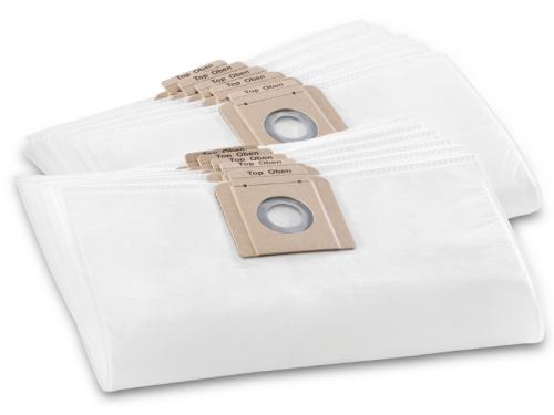 Flizelinowe worki filtracyjne do T10/1 / T12/1 (10 szt.) Kärcher