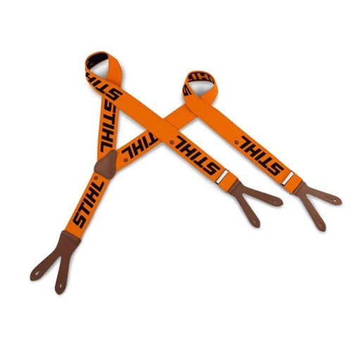 Szelki pomarańczowe na guziki