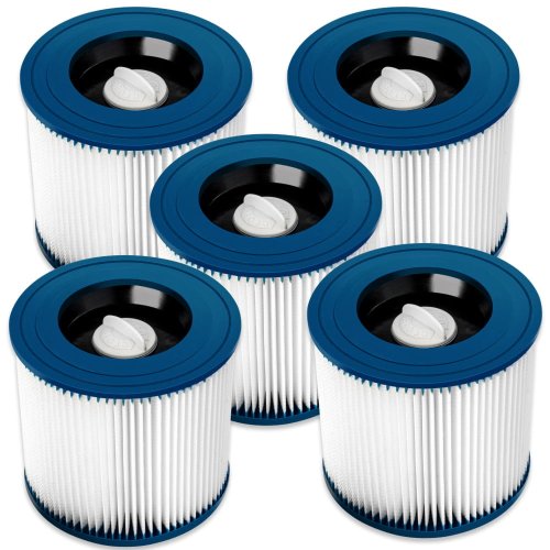 Filtr zmywalny PUREY LongLife do odkurzaczy KARCHER WD 3, SE 4, SE 4001 Biały (5 sztuk)