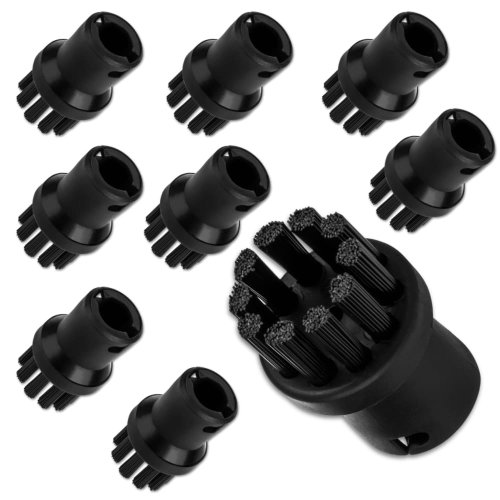 Szczotki PUREY HeavyDuty do parownicy KARCHER SC (czarne) (9 sztuk)