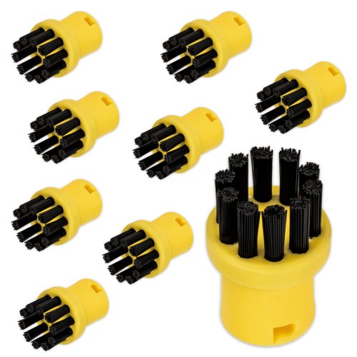Szczotki PUREY HeavyDuty do parownicy KARCHER SC (żółte) (9 sztuk)