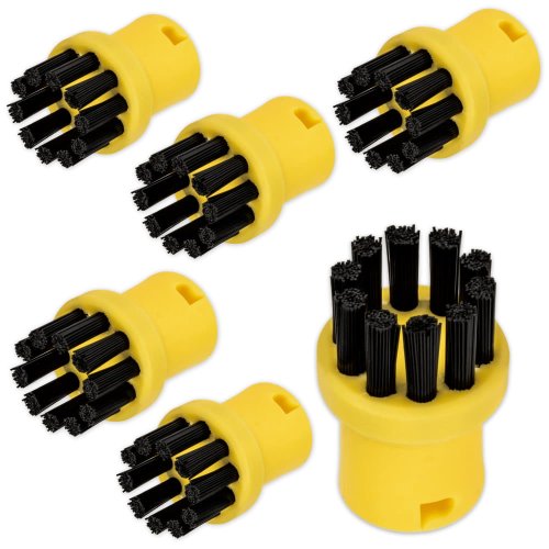 Szczotki PUREY HeavyDuty do parownicy KARCHER SC (żółte) (6 sztuk)