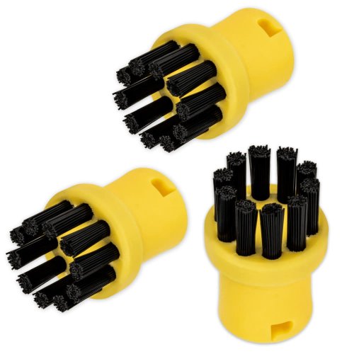 Szczotki PUREY HeavyDuty do parownicy KARCHER SC (żółte) (3 sztuki)