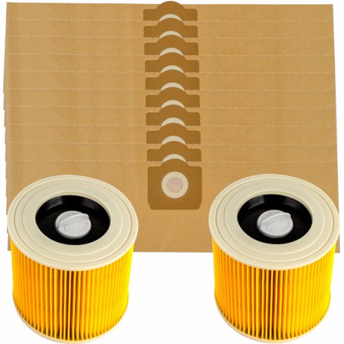 Komplet akcesoriów PUREY do KARCHER WD 3 - 20 worków + 2 filtry