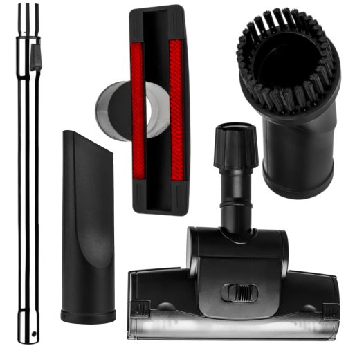 Komplet akcesoriów PUREY do odkurzaczy - 4 końcówki + rura