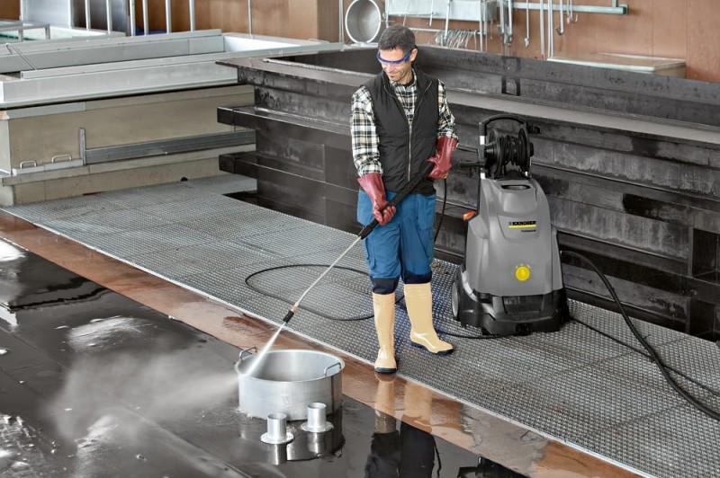 HDS 5/15 UX PLUS (150 bar,450l/h,80°C) Ciepłowodna Myjka Profesjonalna Karcher