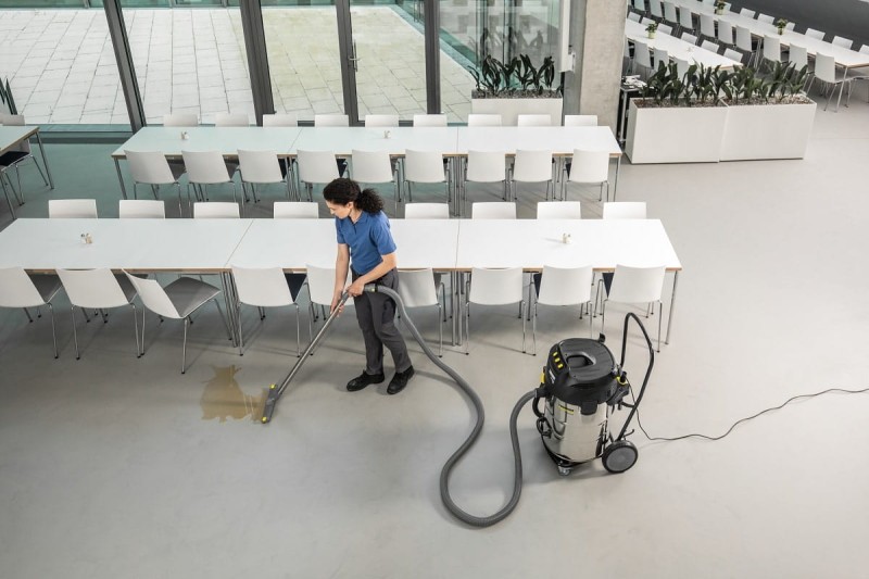 NT 70/3 Me Tc Odkurzacz z trzema turbinami (3600W, 70l) Kärcher