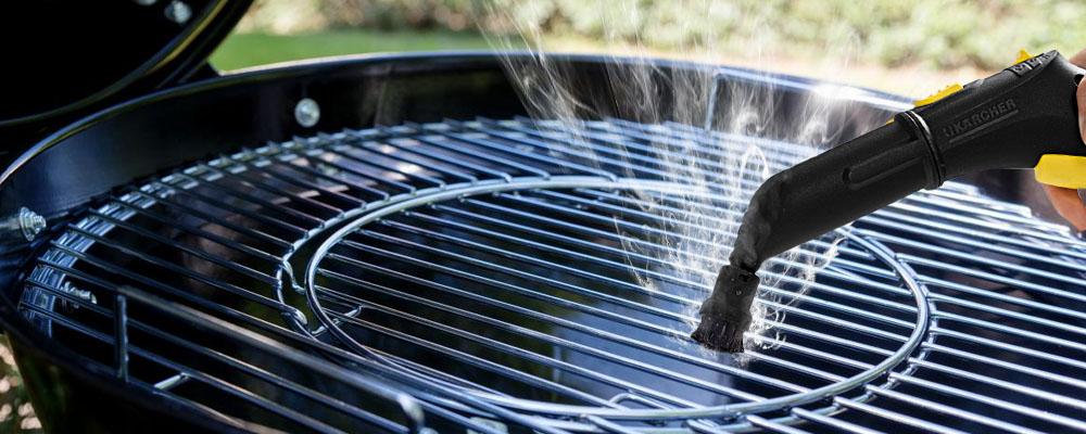 Sprzątanie po grillowaniu z Kärcher