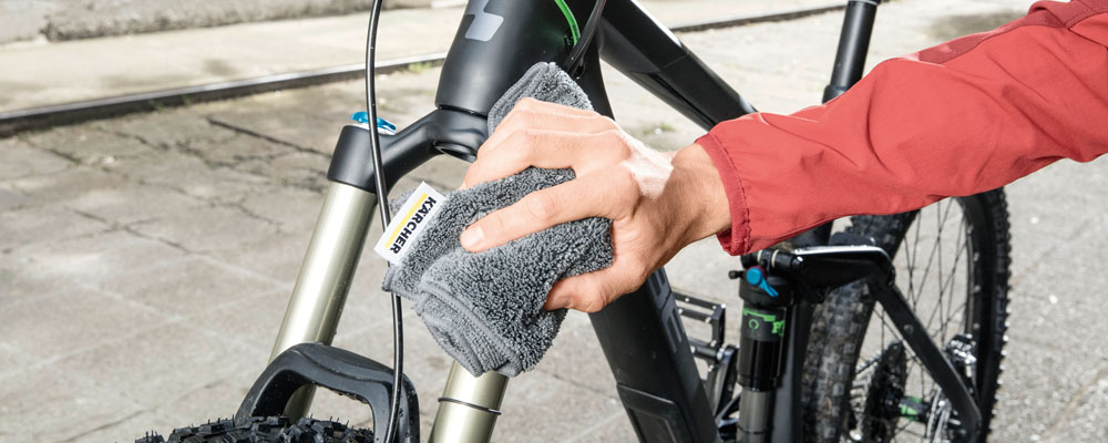 Czyszczenie roweru z Kärcher