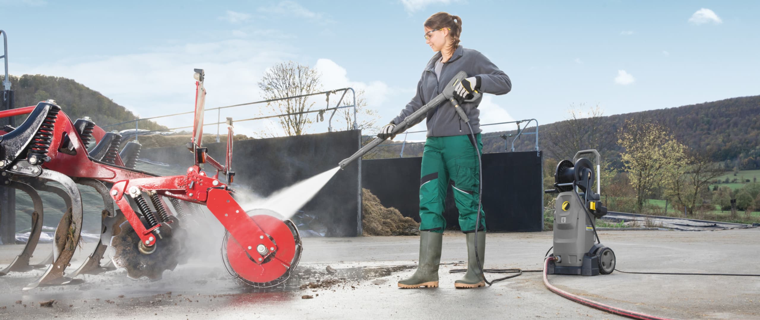 Zastosowanie myjek ciśnieniowych w gospodarstwie rolnym