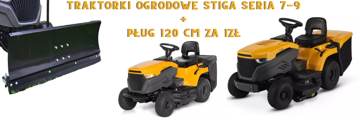KUP TRAKTOREK OGRODOWY STIGA A PŁUG OTRZYMASZ ZA 1 ZŁ