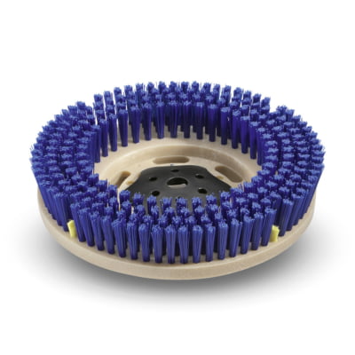 Szczotka tarczowa, średnia, niebieski, 508 mm