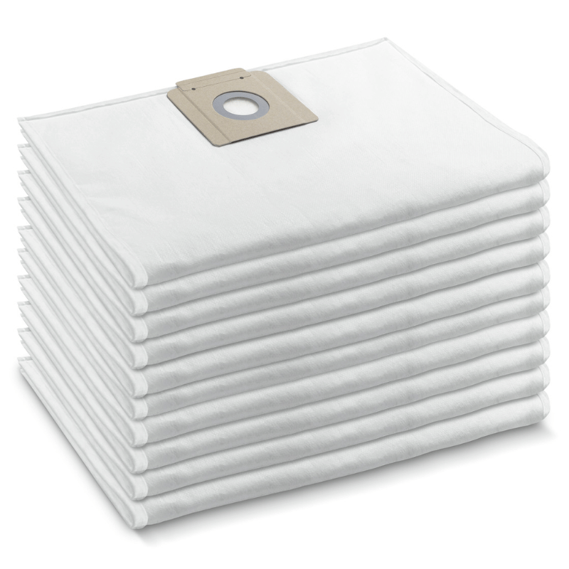 Flizelinowe worki filtracyjne do T 15/1 / T 17/1 (10 szt.) Kärcher