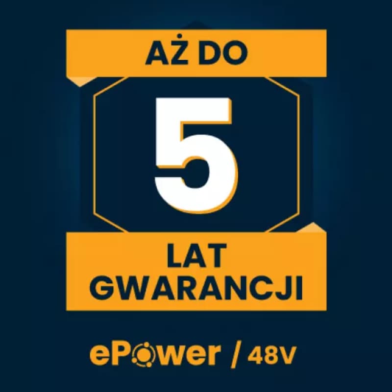 Do 5 lat gwarancji na urządzenia Stiga ePower 48V